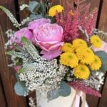 Box plný kvetov - Ružová radosť M