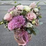 Box plný kvetov - Ružová a biela XXL